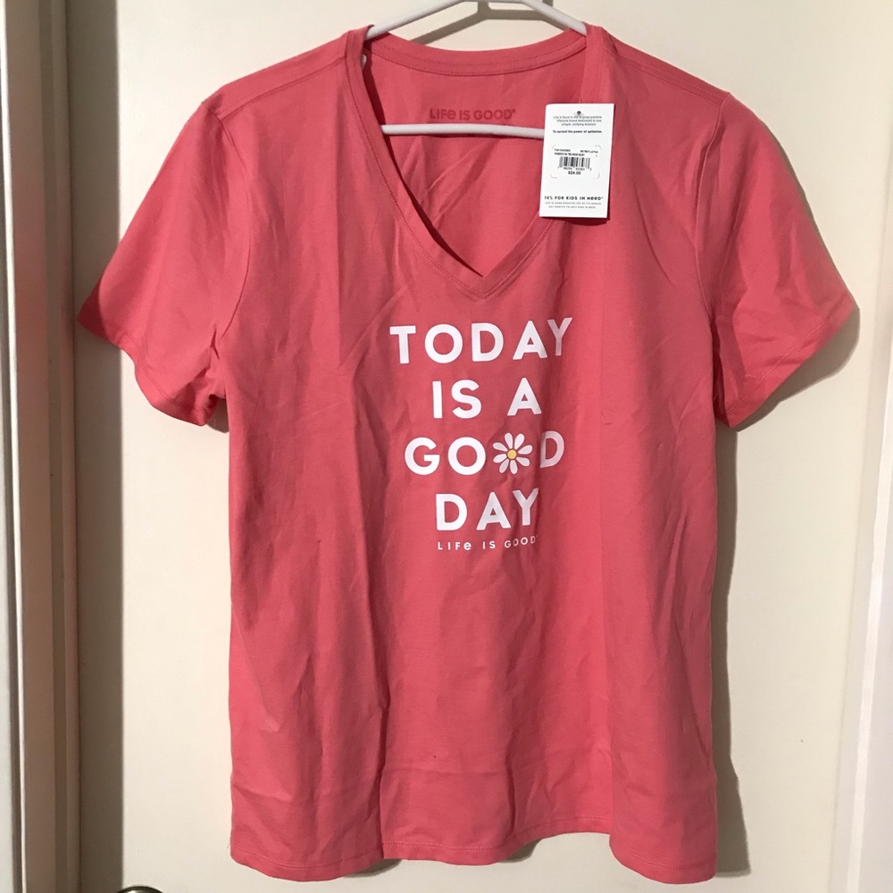 Life is good T-shirt ( variety size available )